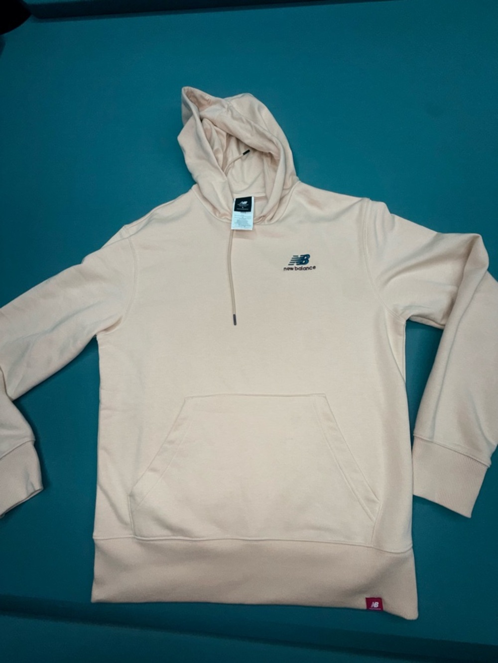 New Balance Men’s Pale Yellow Pullover Hoodie